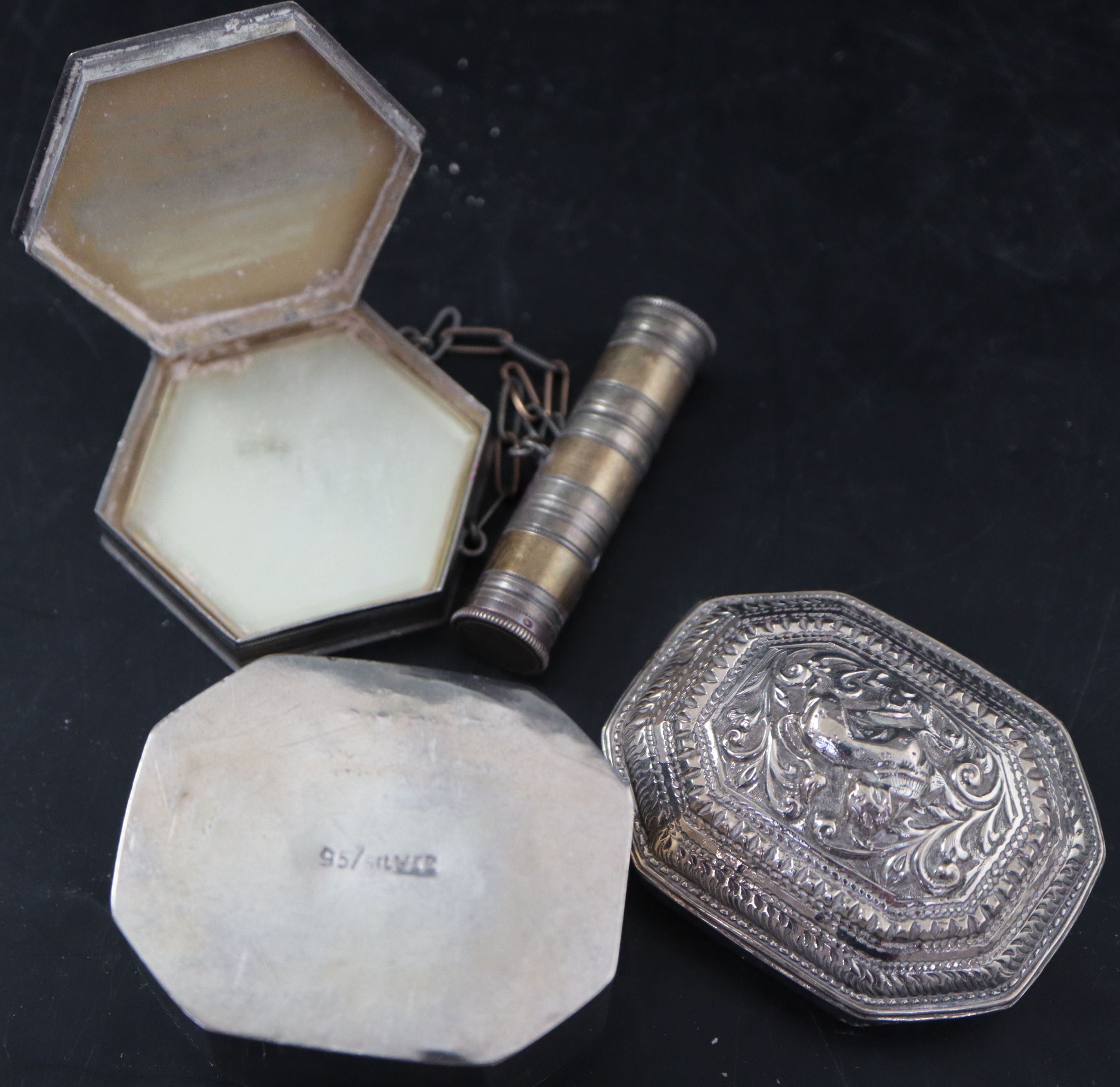 Boxes, compact etc.